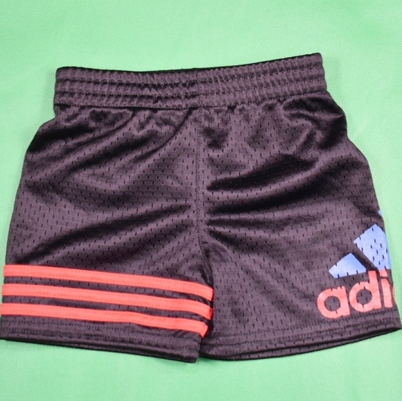 Adidas Black Boy's Basketball Shorts (3M) - Picture 1 of 4